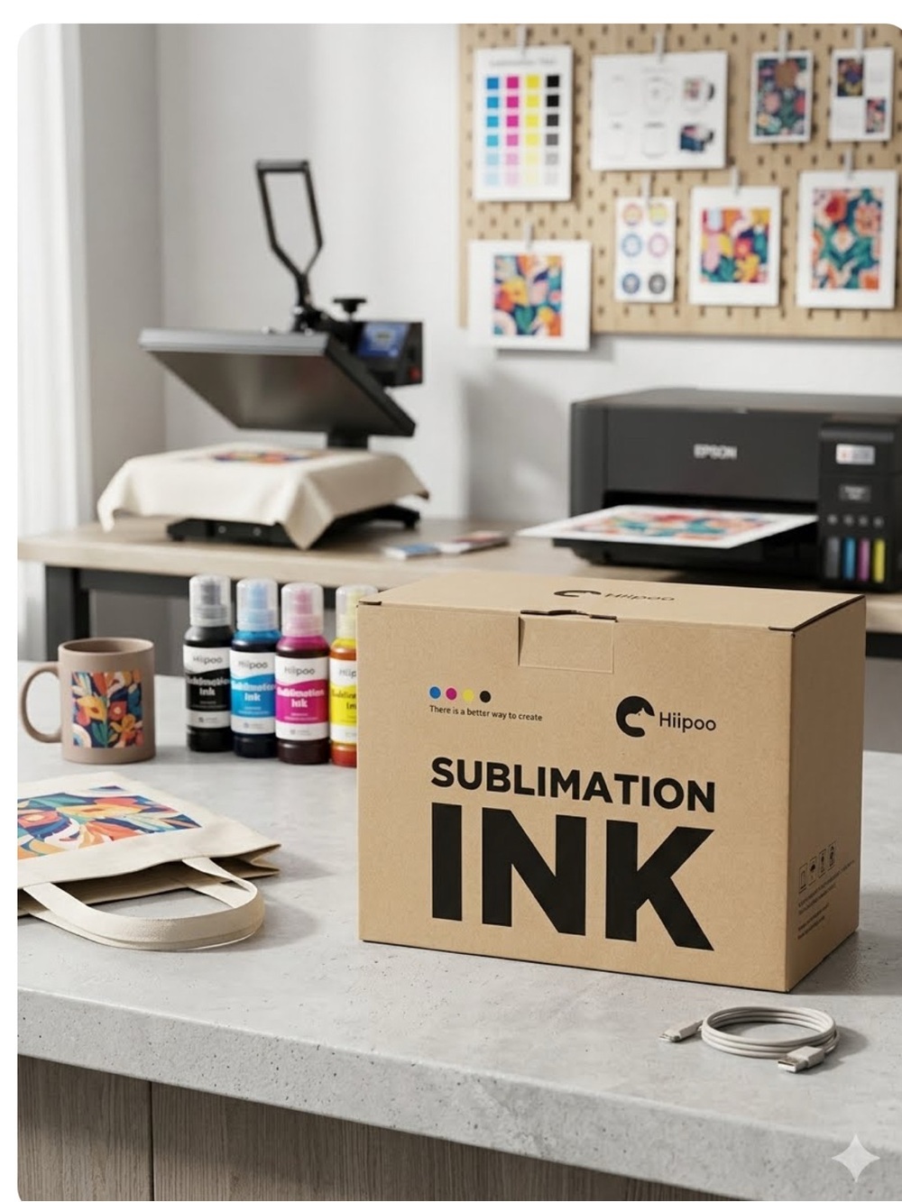 4 color Sublimation Ink Kit